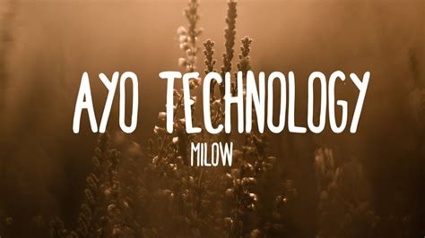 ayo technology lyrics.